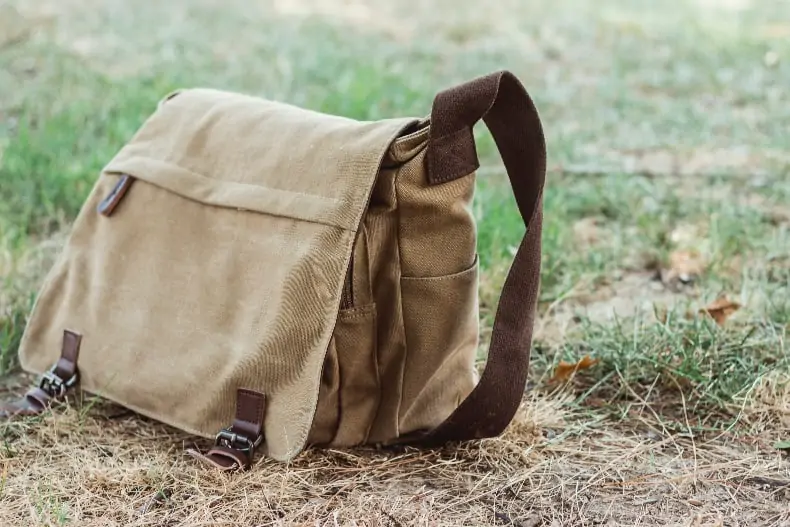 canvas crossbody bag